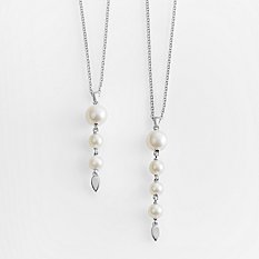 Motherhood Pearl Drop Necklace